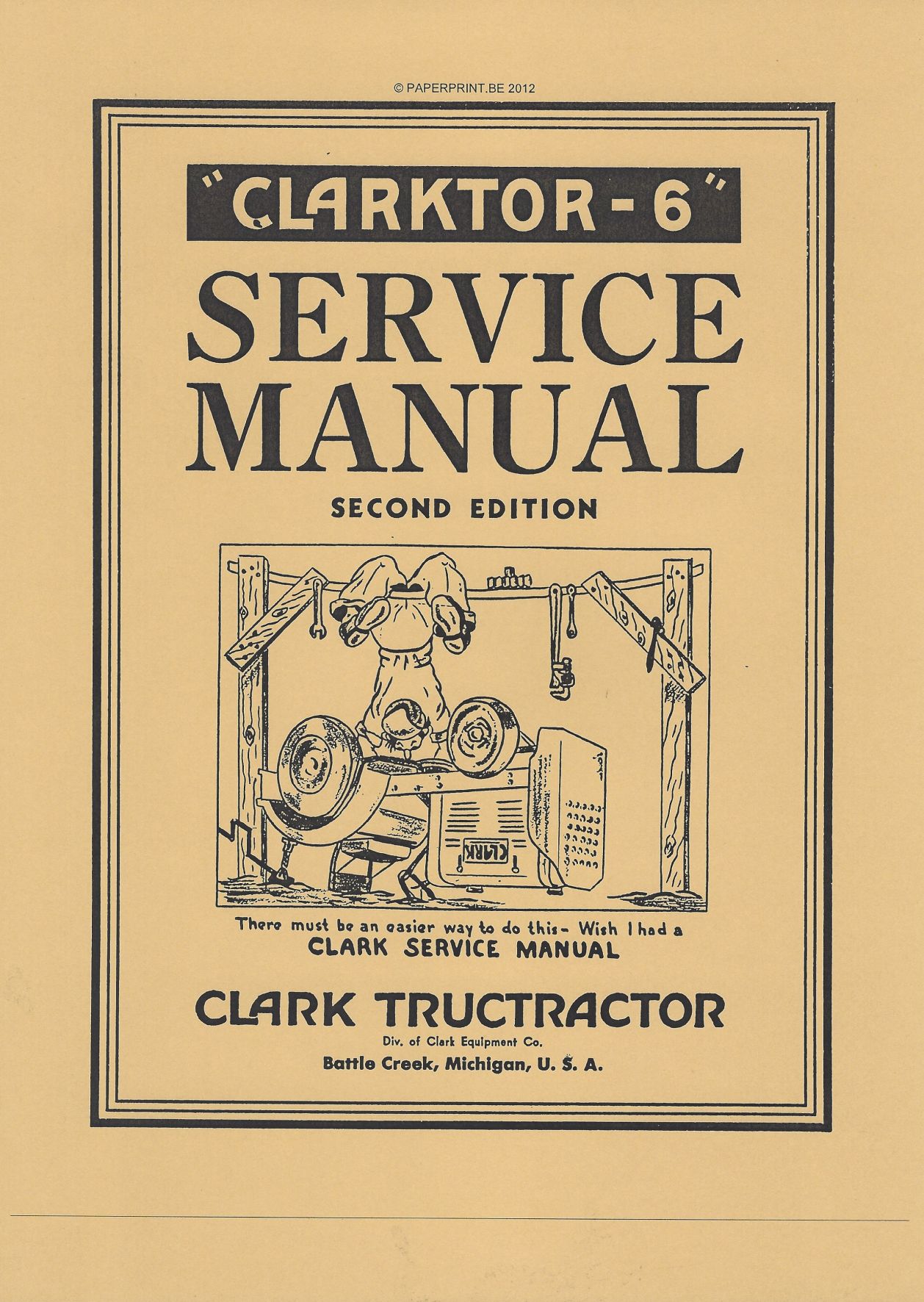 CLARKTOR-6 SERVICE MANUAL US